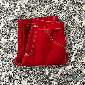 Red dickies pants